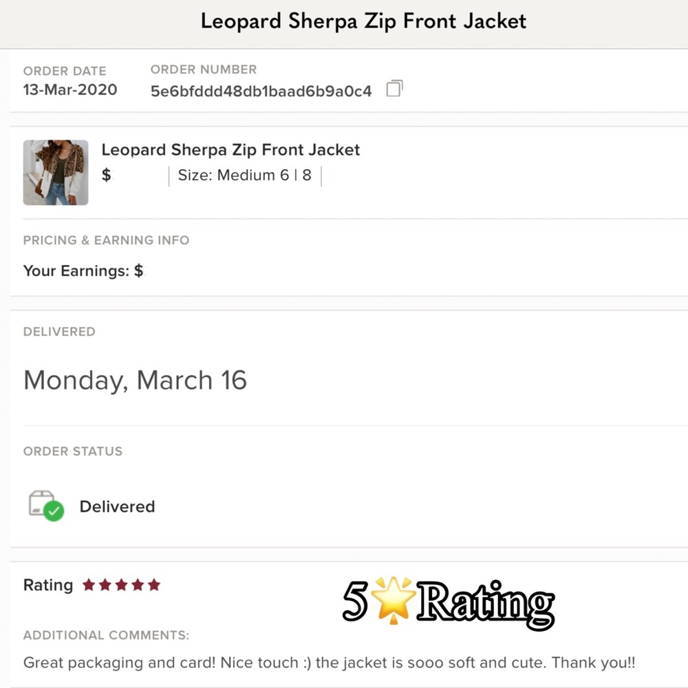 Leopard Sherpa Zip Front Jacket - Picture 4 of 12